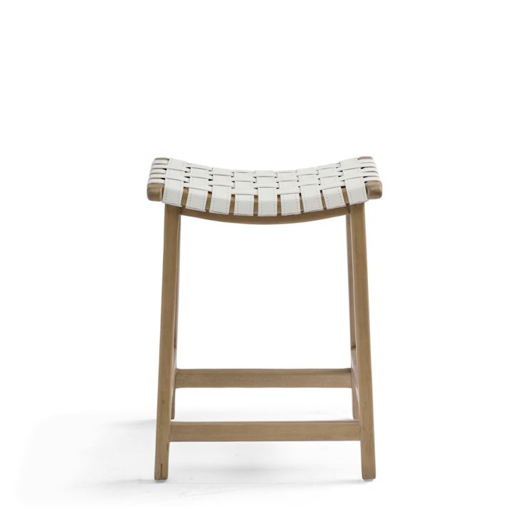 Aeterna Solid Wood Recamier Bar/Counter stool – handcrafted solid wood furniture