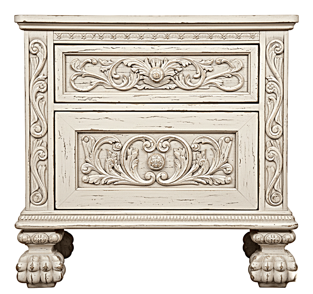 Roar Lion Head Carved Solid Wooden Hand Carved Gothic Platform Bed – handcrafted solid wood furniture