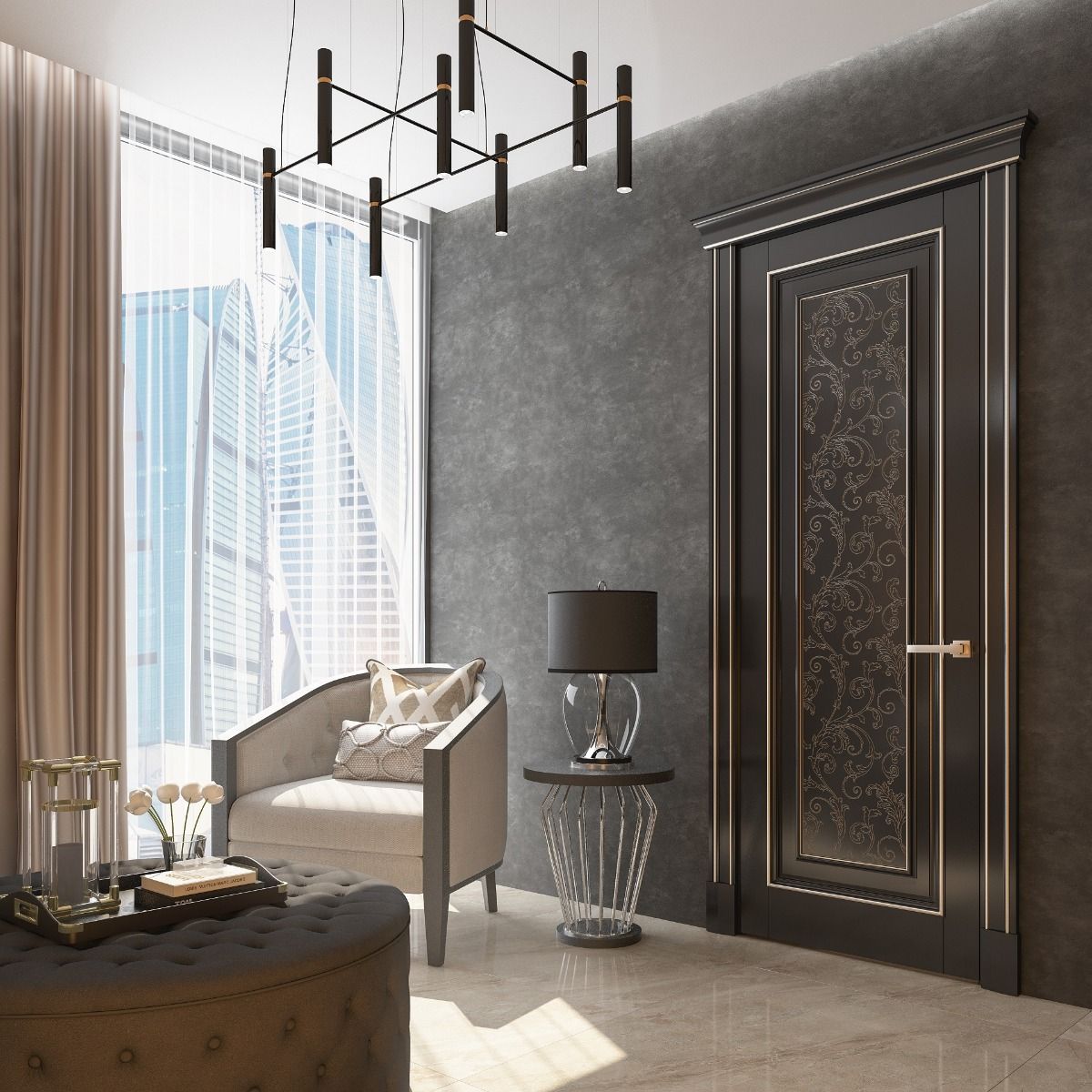 SAMAR Wooden Door – handcrafted solid wood furniture