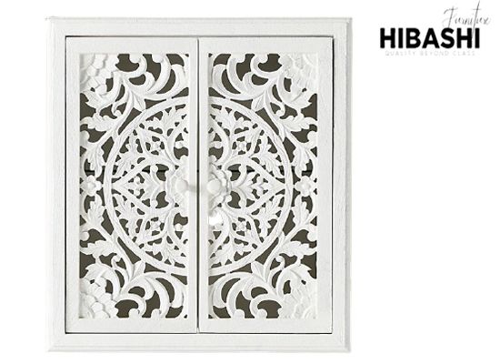 THALIA Lombok Double Bath Cabinet – handcrafted solid wood furniture