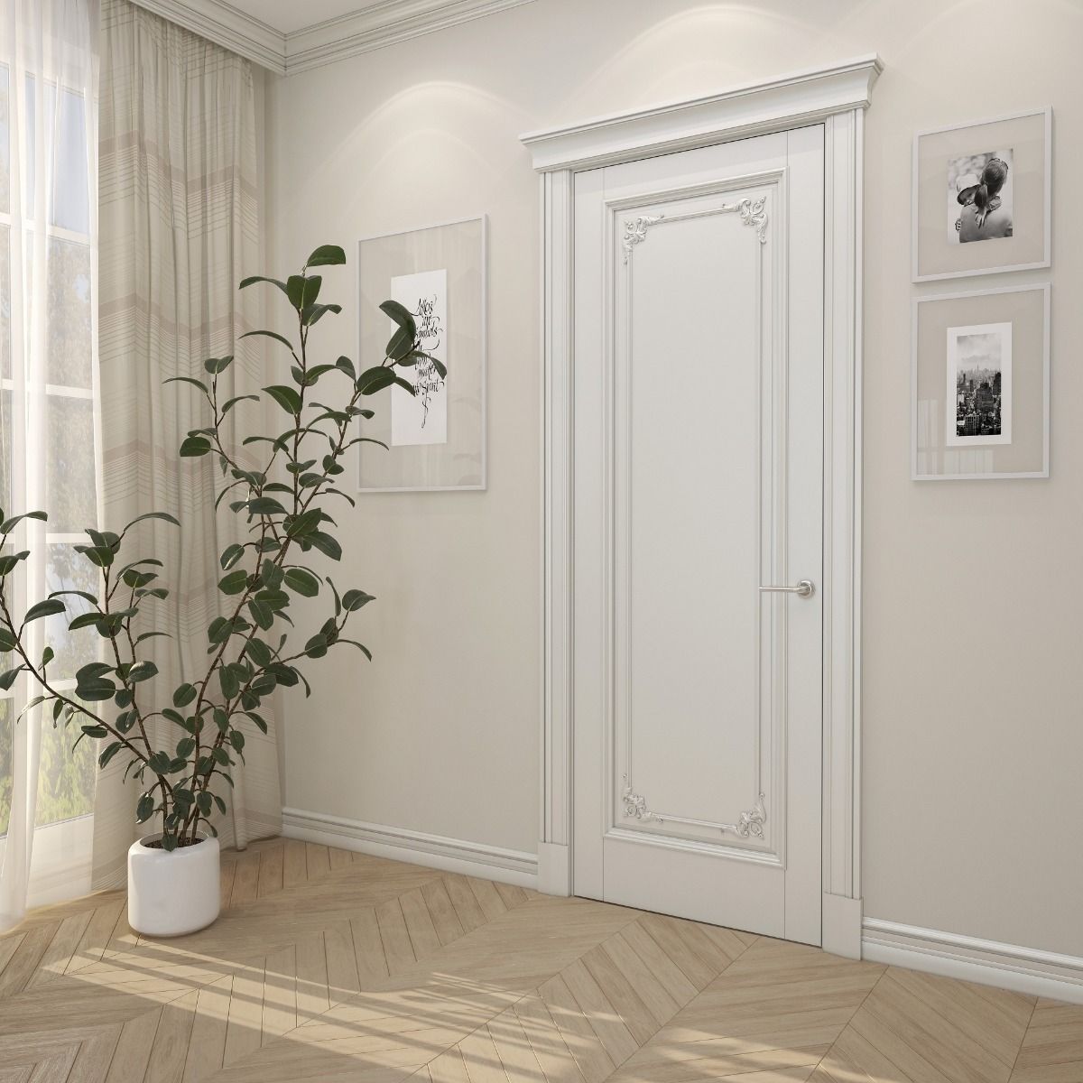 TORE Wooden Door – handcrafted solid wood furniture