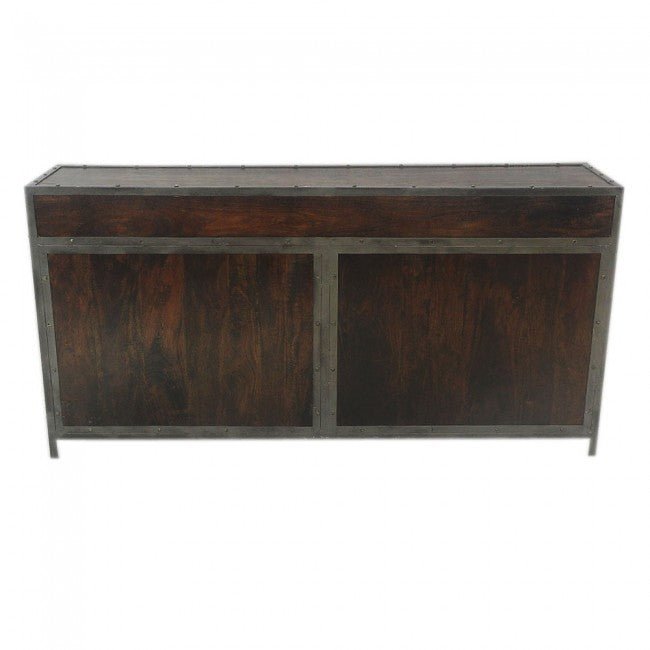 ANGLE METAL AND TIMBER SIDEBOARD – handcrafted solid wood furniture