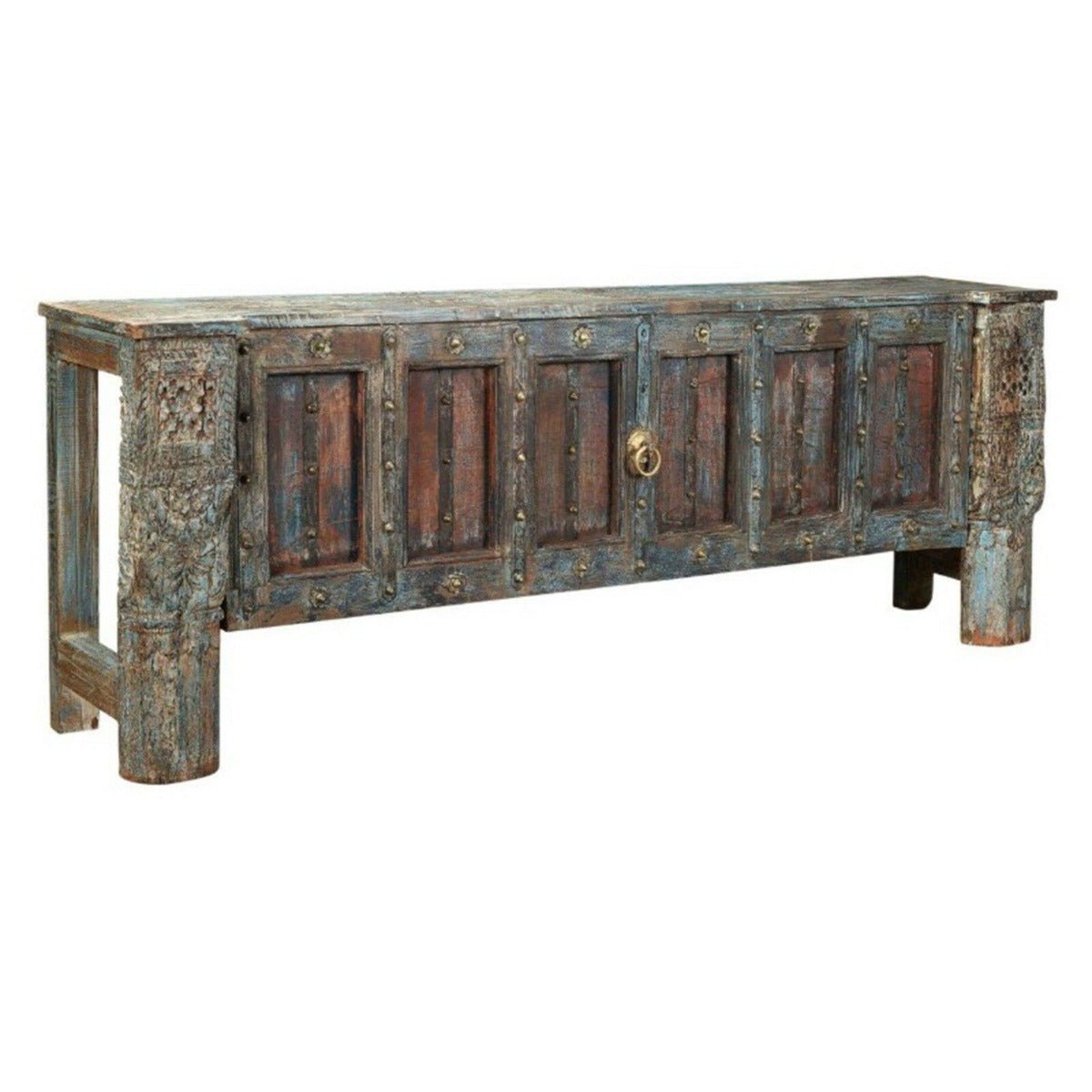 Antique Finish Table – handcrafted solid wood furniture