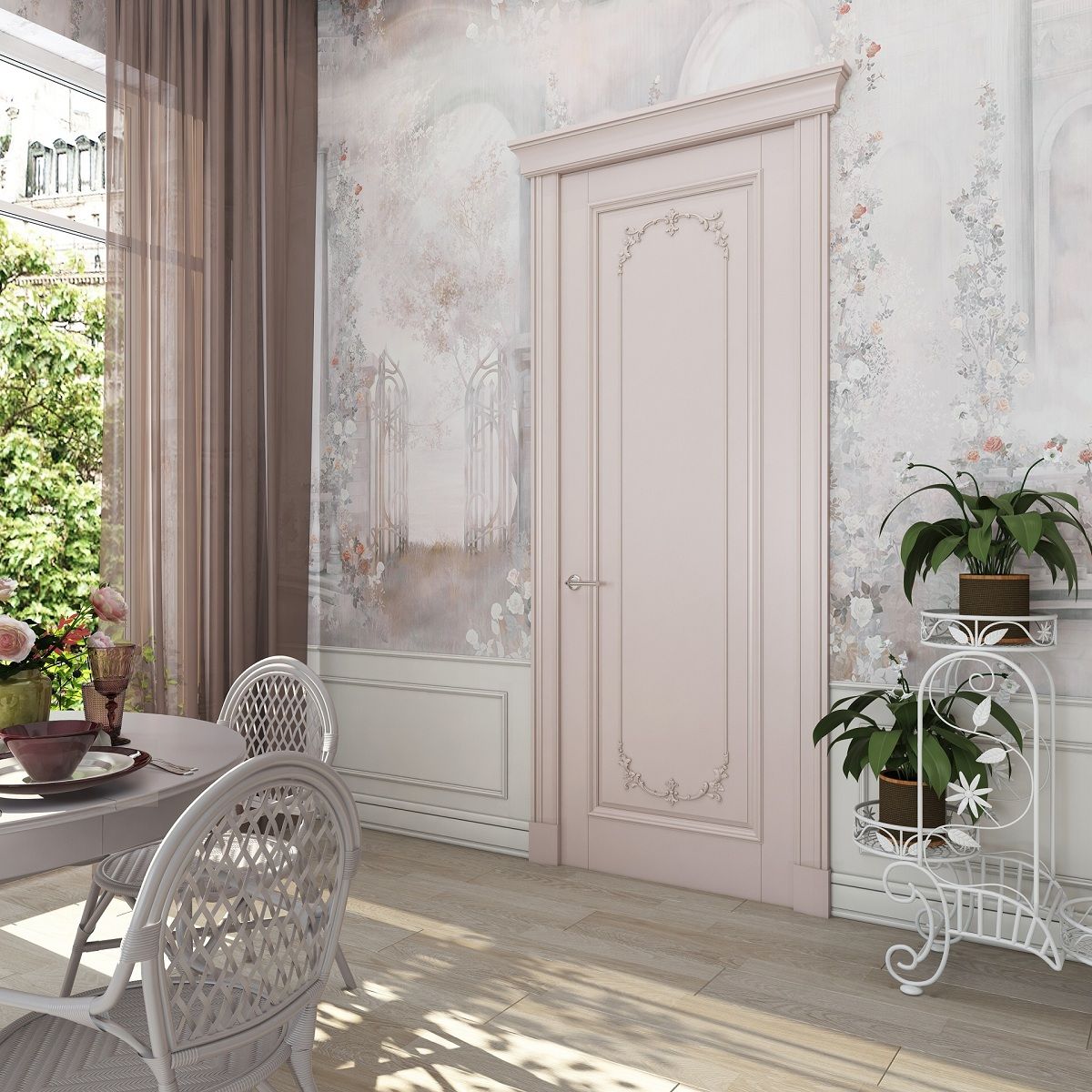 APAYAW Wooden Door – handcrafted solid wood furniture