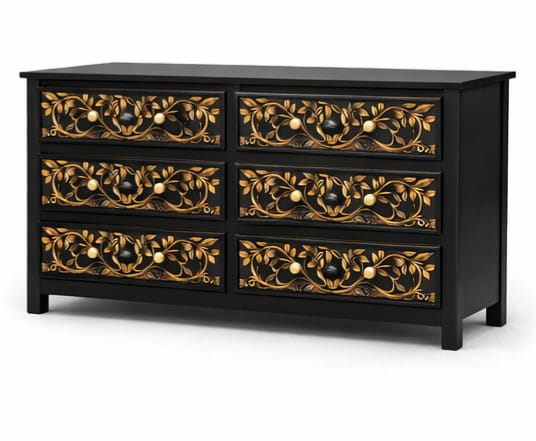 Arbor Vitae Royale™ Hand - Carved Tree of Life Solid Wood Platform Bed / Bed Collection – handcrafted solid wood furniture