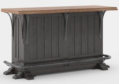 Arlington Solid Wooden One Drawer Bar Table Indoor / Outdoor – handcrafted solid wood furniture