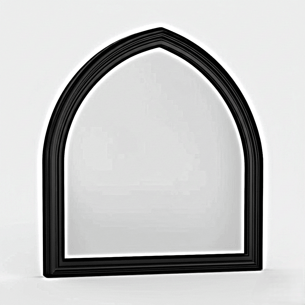 Blackspire Gothic Hand - Carved Solid Wood Platform Bed & Bedroom Collection – handcrafted solid wood furniture