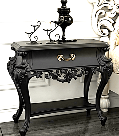 Bonita Indian Hand Carved Solid Mango Wood Bed – handcrafted solid wood furniture
