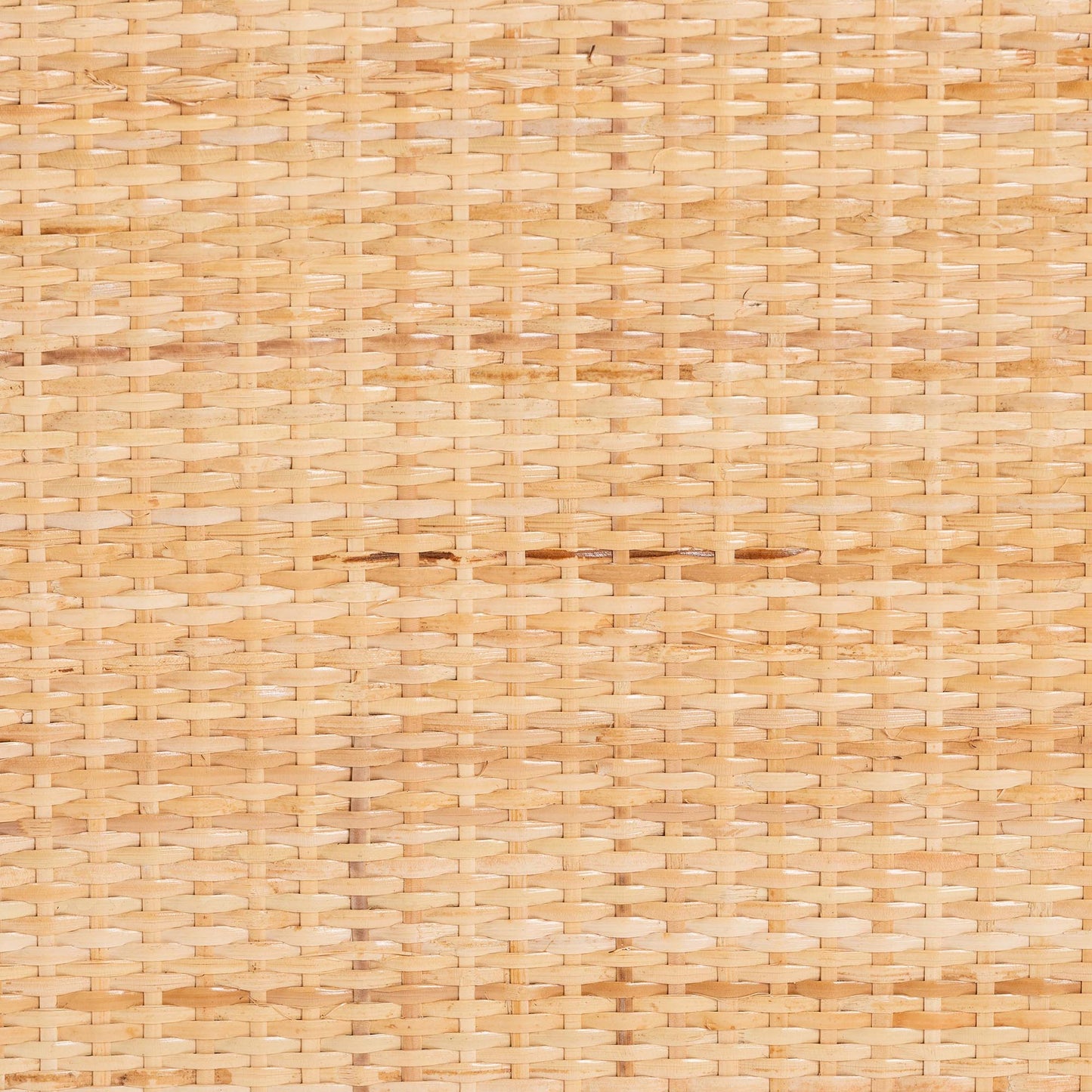 Calvin & Bay Natural Bohemian Rattan 2 Drawer Bedside / Nightstand – handcrafted solid wood furniture