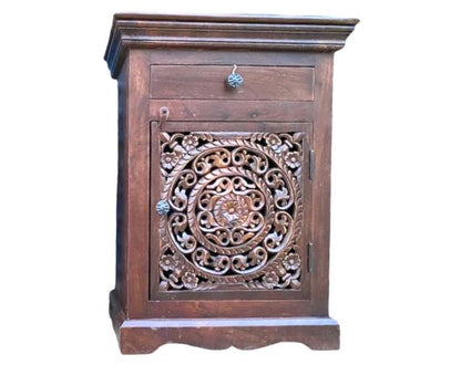 Calvin Lotus NightStand – handcrafted solid wood furniture