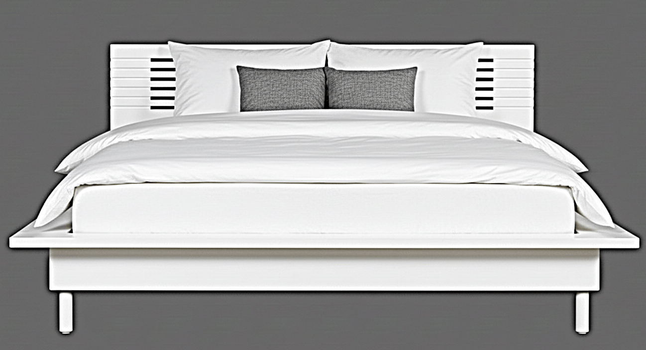 Dura Solid Wood Natural Bed – handcrafted solid wood furniture