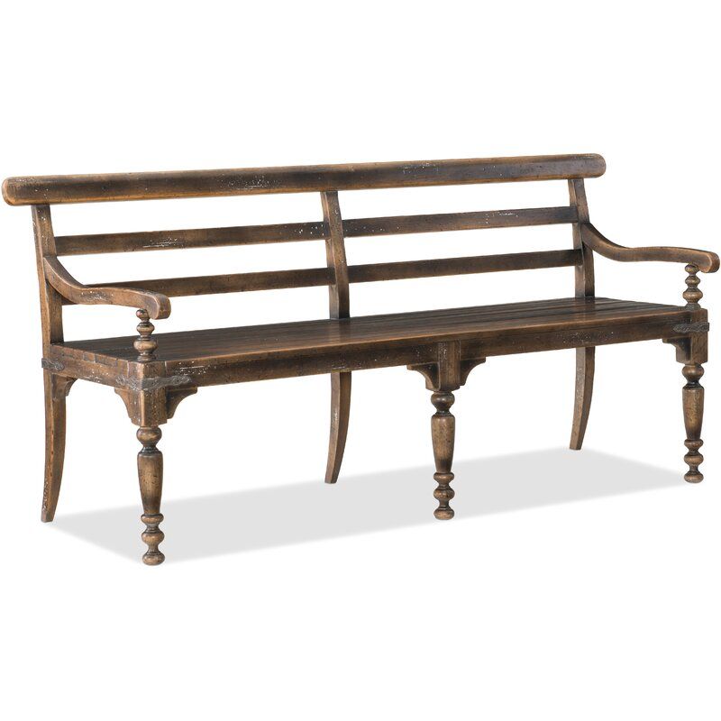 FATUM Hill Country Wood Bench – handcrafted solid wood furniture