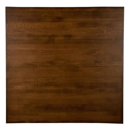 Haidar Industrial Solid Wood Live Edge Standard Height Table with 4 Chairs – handcrafted solid wood furniture