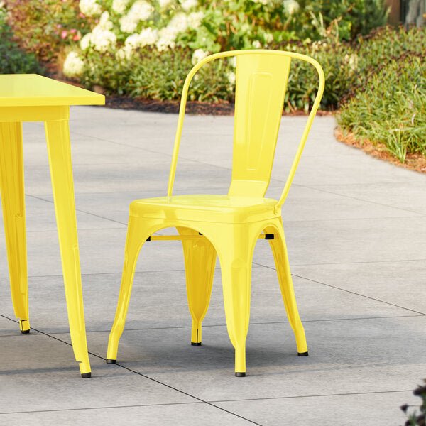 Haidar Modern Outdoor Cafe Chair - HF Commercial Furniture