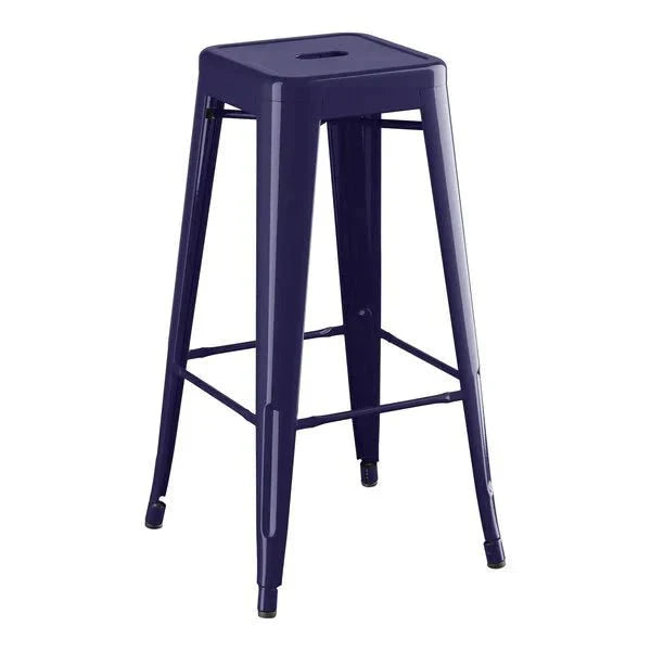 Haidar Stylish Modern Backless Outdoor Counter/Bar Stool – handcrafted solid wood furniture