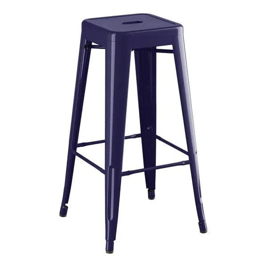 Haidar Stylish Modern Backless Outdoor Counter/Bar Stool – handcrafted solid wood furniture