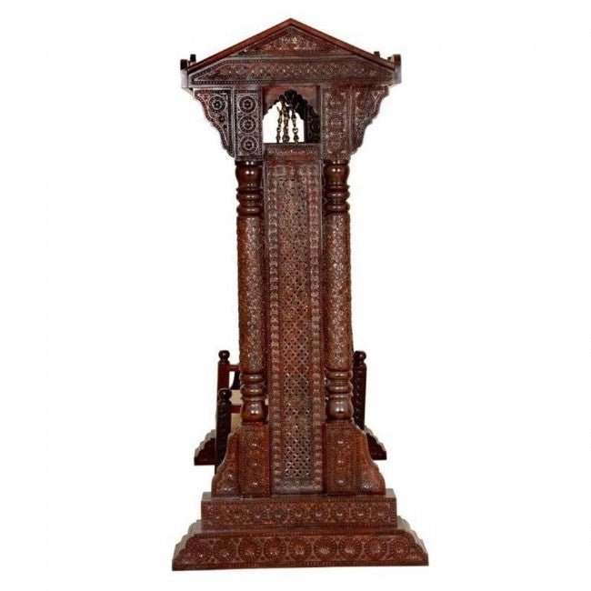 Hand Carved Indian Shahi Swing – handcrafted solid wood furniture