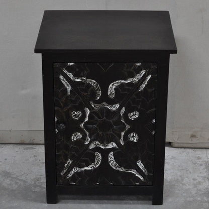 Hand Carved of Bedsides, solid wooden bedside table – handcrafted solid wood furniture