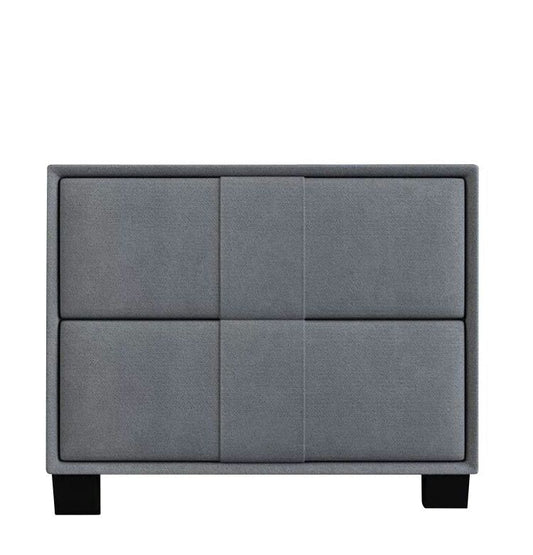 HFNS3 Upholstered Bedside Bed Table – handcrafted solid wood furniture