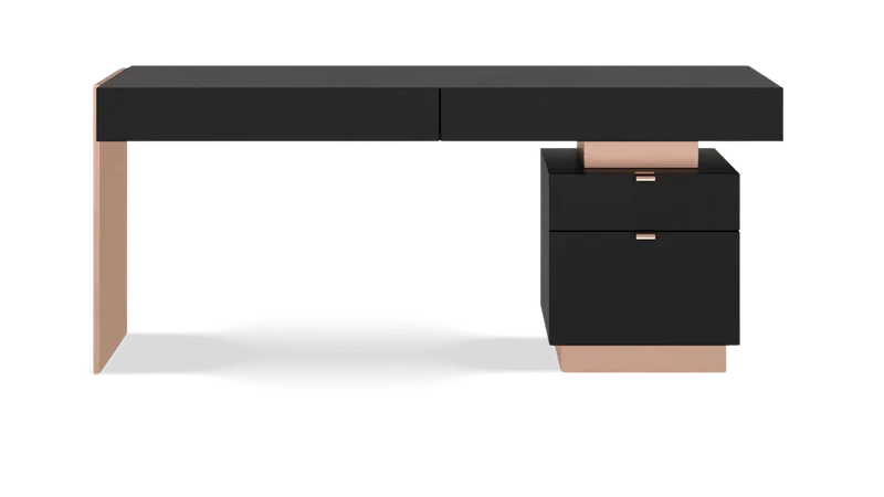 Hugo Modern Solid Wood Home/Office Desk – handcrafted solid wood furniture