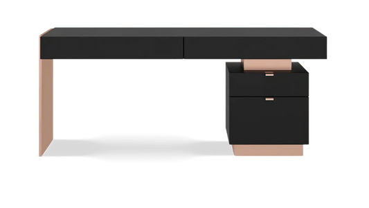 Hugo Modern Solid Wood Home/Office Desk – handcrafted solid wood furniture