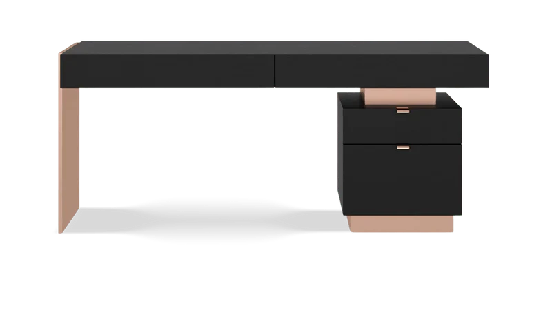 Hugo Modern Solid Wooden Home/Office Desk – handcrafted solid wood furniture