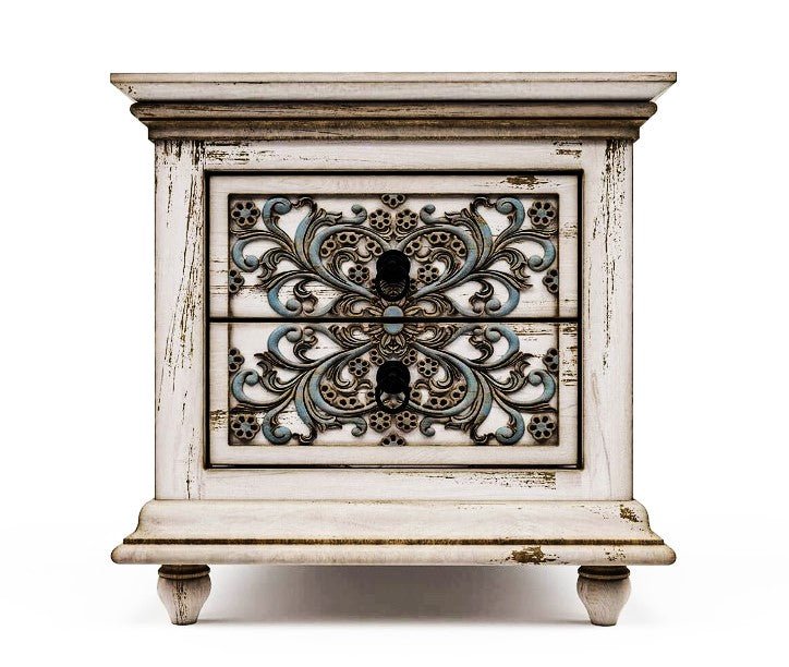 Huma Hand Carved Solid Wooden Bed / Bedroom Set – handcrafted solid wood furniture