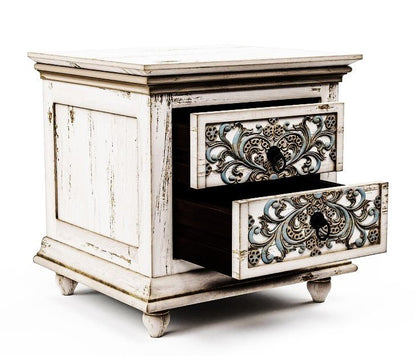 Huma Hand Carved Solid Wooden Bed / Bedroom Set – handcrafted solid wood furniture