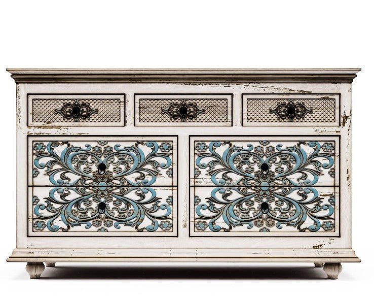 Huma Hand Carved Solid Wooden Bed / Bedroom Set – handcrafted solid wood furniture