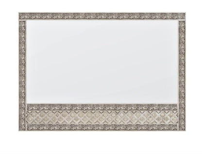 Juffair Hand Carved Wooden Mirror Frame – handcrafted solid wood furniture