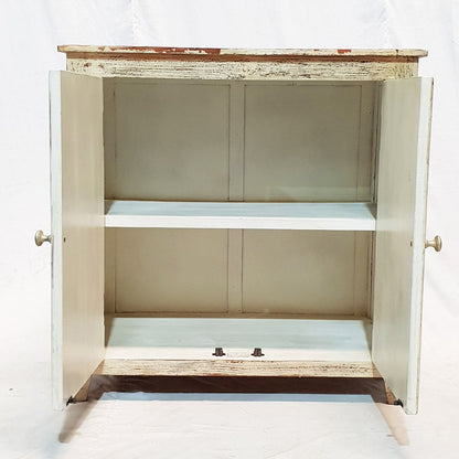 Leaf Design Hand Carved Solid Wooden Cabinet, Storage Sideboard – handcrafted solid wood furniture