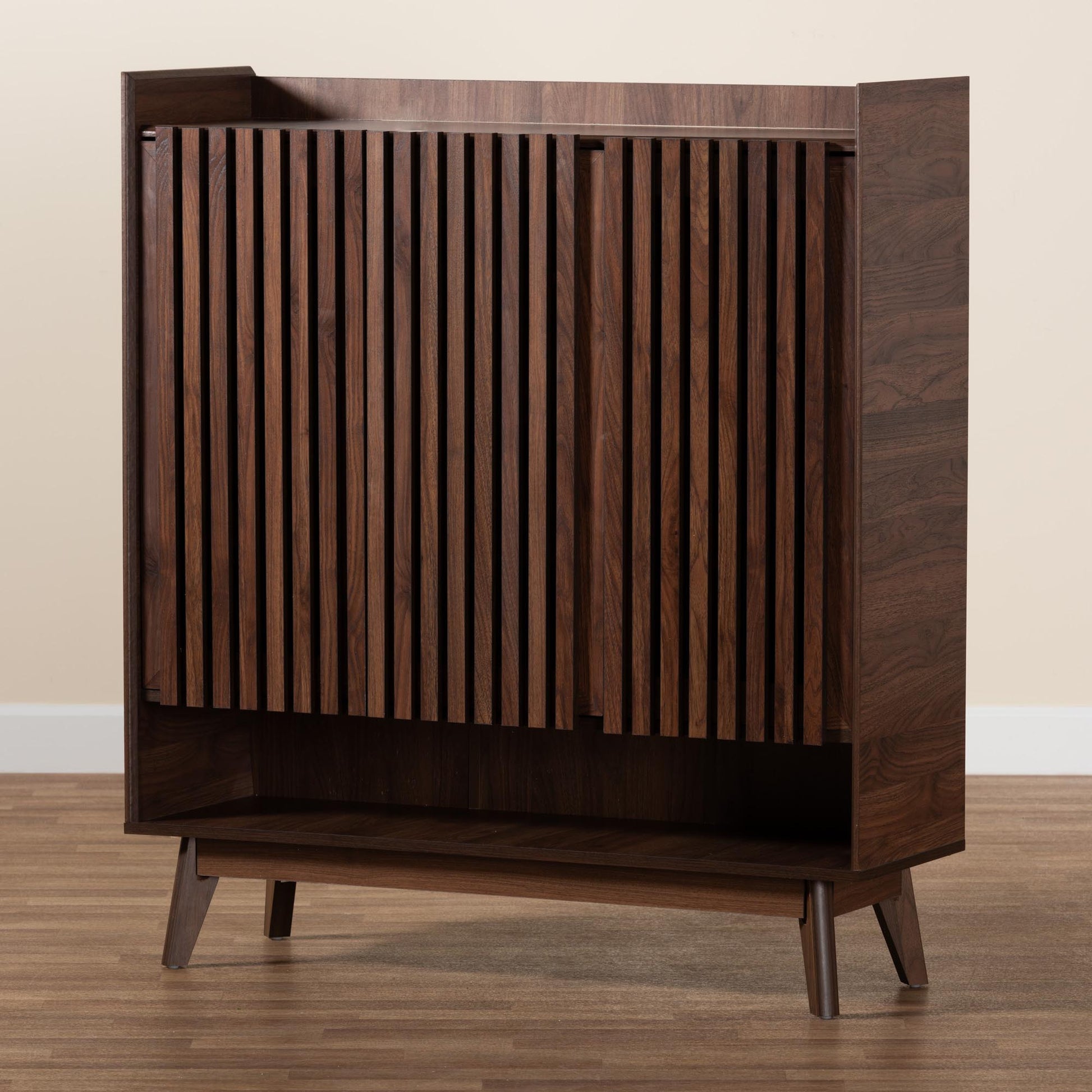 Lennon Mid - Century Modern Solid Wooden Entryway by Hibashi Furniture – handcrafted solid wood furniture made in India