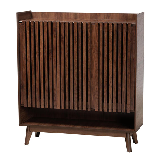 Lennon Mid - Century Modern Solid Wooden Entryway – handcrafted solid wood furniture