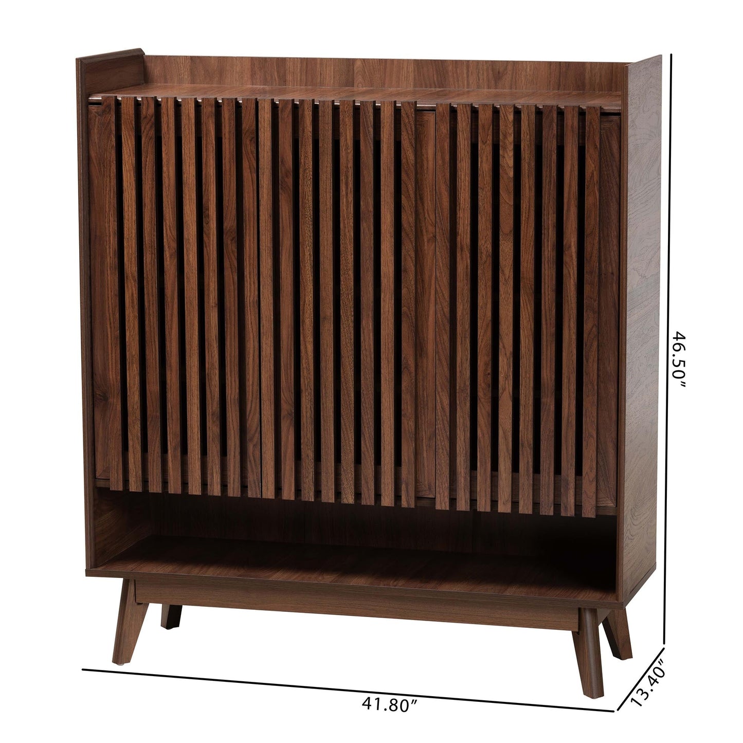 Lennon Mid - Century Modern Solid Wooden Entryway – handcrafted solid wood furniture