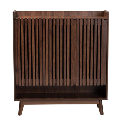 Lennon Mid - Century Modern Solid Wooden Entryway – handcrafted solid wood furniture