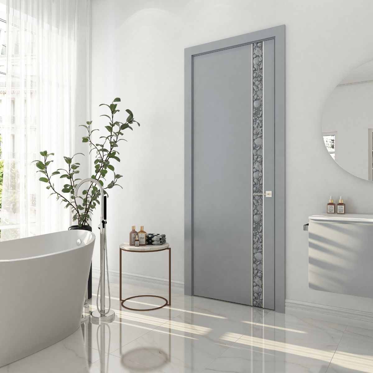 LEYTE Wooden Door – handcrafted solid wood furniture