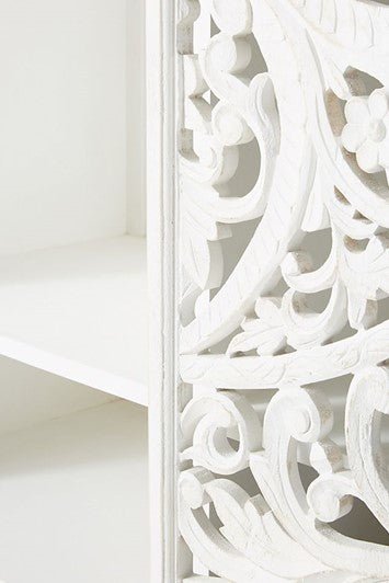 Lombok Hand Carved wooden Armoire / Hand Carved Wooden Wardrobe – handcrafted solid wood furniture