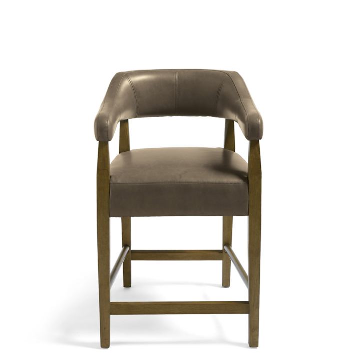 Lucidus Bar and Counter Stool – handcrafted solid wood furniture