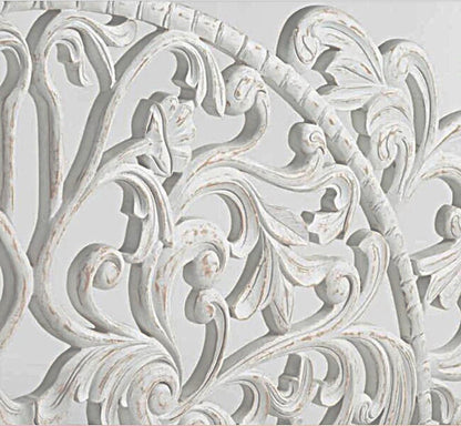 Mahal Hand Carved Indoor / Outdoor Daybed – handcrafted solid wood furniture