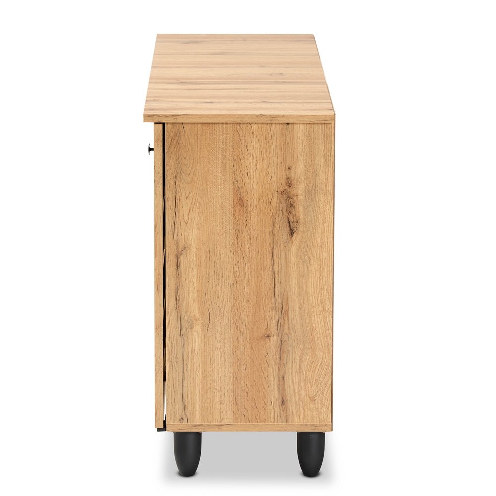 Maui Solid Wooden 3 - Door Entryway Storage Cabinet – handcrafted solid wood furniture