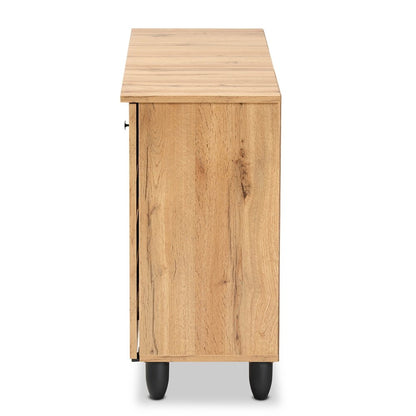 Maui Solid Wooden 3 - Door Entryway Storage Cabinet – handcrafted solid wood furniture