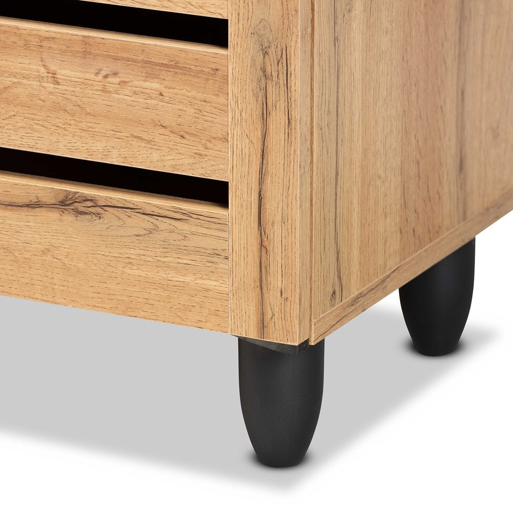 Maui Solid Wooden 3 - Door Entryway Storage Cabinet – handcrafted solid wood furniture