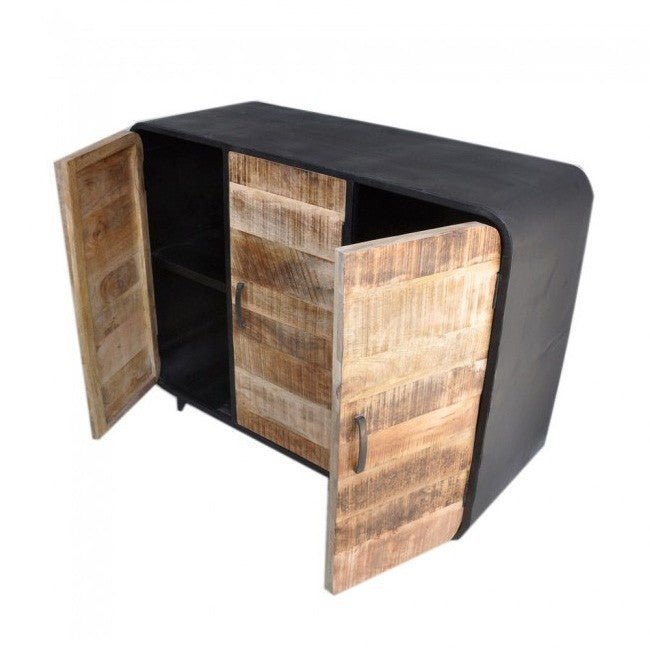 Miller Iron Timber Wood Storage, Sideboards & Cabinets – handcrafted solid wood furniture