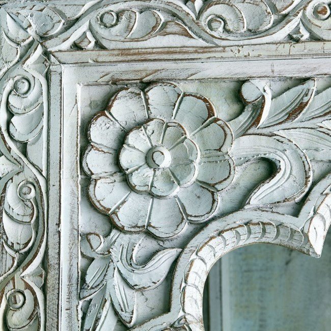 Mughal Style Indian Bookshelf by Hibashi Furniture – handcrafted solid wood furniture made in India