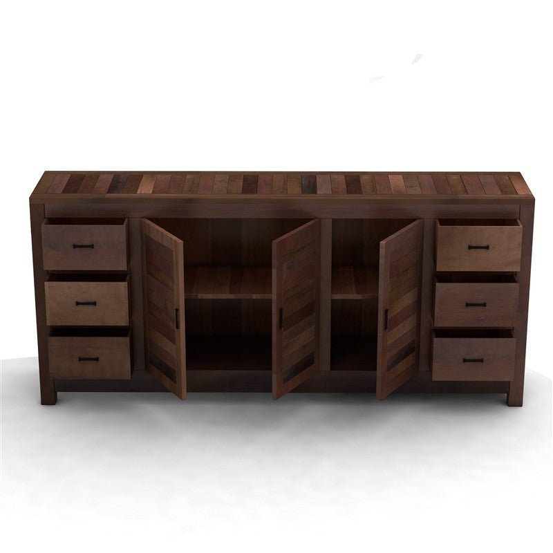 NIRVANA CHOCOLATE TIMBER SIDEBOARD XL – handcrafted solid wood furniture