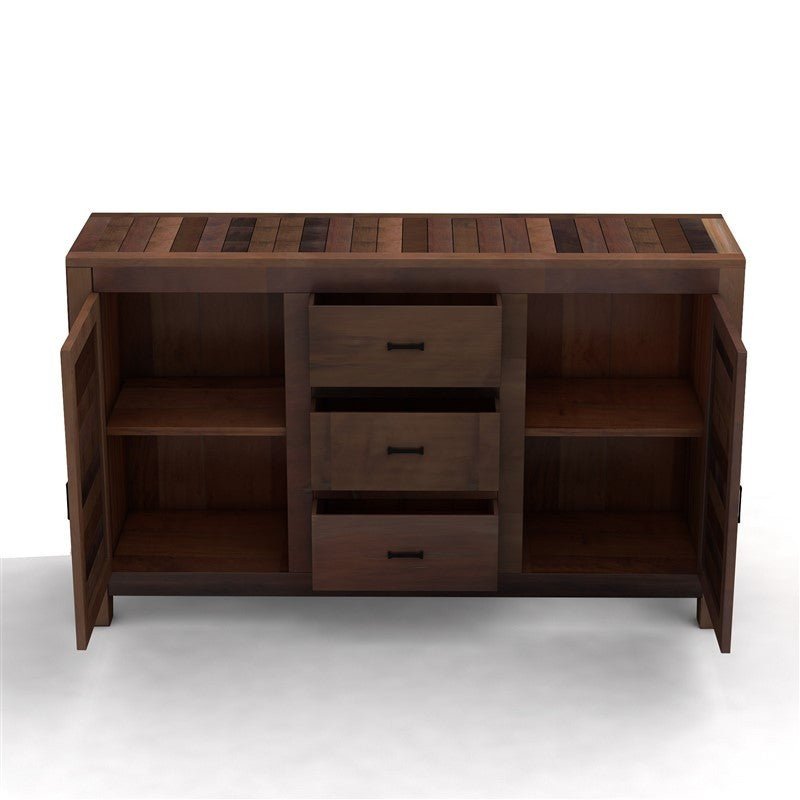 Nirvana Chocolate Timber Wood Storage Sideboards & Cabinets – handcrafted solid wood furniture