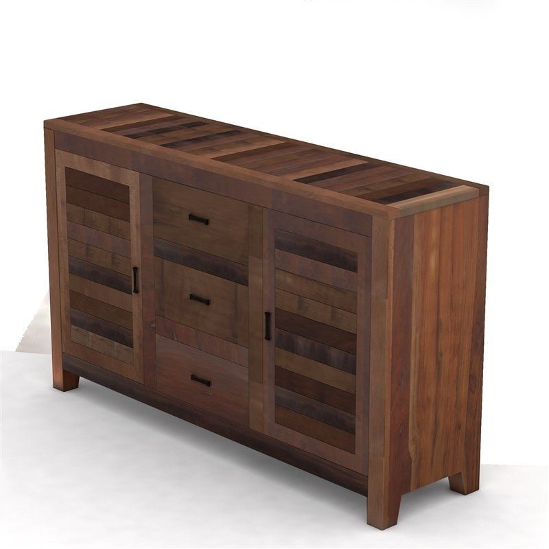 Nirvana Chocolate Timber Wood Storage Sideboards & Cabinets – handcrafted solid wood furniture
