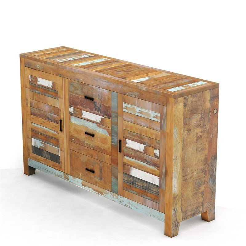 Nirvana Timber Wood Storage Sideboards & Cabinets Multicolor – handcrafted solid wood furniture