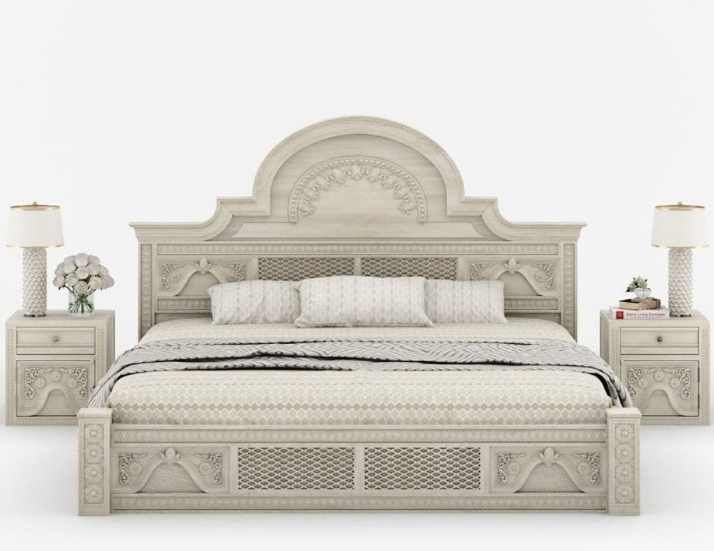 Omaha Solid Wooden Bed Frame with Storage Drawers Bed Or 3pc set – handcrafted solid wood furniture