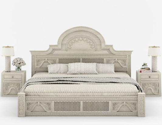 Omaha Solid Wooden Bed Frame with Storage Drawers Bed Or 3pc set – handcrafted solid wood furniture